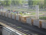 HZGX 40115 & Hopper Cars